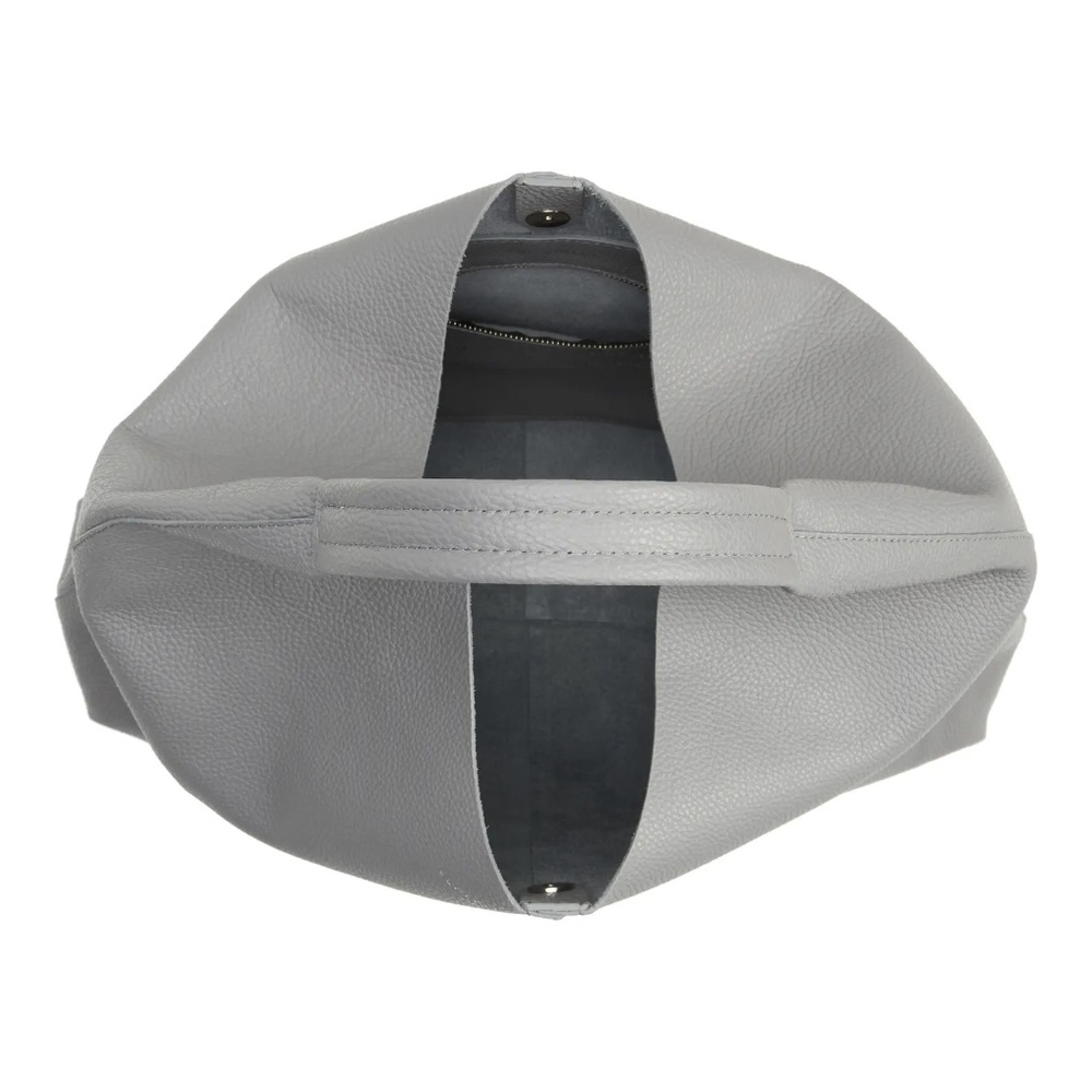 Kurt Geiger London Violet Large Leather Hobo - Grey - Picture 5 of 8